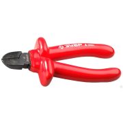 Бокорезы ЭЛЕКТРИК диэлектрические, высоковольтные до ~1000В, маслобензостойкая рукоятка, 160 мм, ЗУБР Мастер 2214-5-16