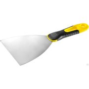 Шпатель STAYER PROFESSIONAL нержавеющее профилированное полотно, 2к ручка, 120 мм