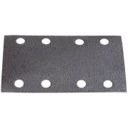 Лист шлиф универс URAGAN Оптимал для мягких пород дерева 8 отв по линии, на липучке, для ПШМ, P100, 80х133 мм, 10 шт