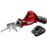 Пила сабельная СПЛ-125-21 ЗУБР 12В, 1 АКБ 2Ач, в коробке