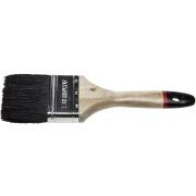 Кисть плоская STAYER UNIVERSAL-EURO, чёрная натуральная щетина, деревянная ручка, 75 мм Stayer