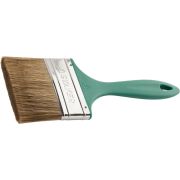 Кисть плоская STAYER LASUR-EURO, смешанная натуральная и искусственная щетина, пластмассовая ручка, 100 мм Stayer