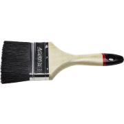 Кисть плоская STAYER UNIVERSAL-EURO, чёрная натуральная щетина, деревянная ручка, 100 мм Stayer
