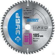 Мультирез 185 x 20 мм 60Т, диск пильный по алюминию ЗУБР
