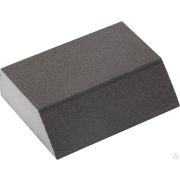 Губка шлифовальная ЗУБР Мастер четырехсторонняя угловая, средняя жесткость, Р320, 100х68х42х26 мм