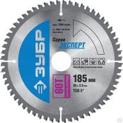 Мультирез 185 x 30 мм 60Т, диск пильный по алюминию ЗУБР