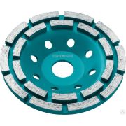 Двухрядная алмазная чашка СИБИН d 125 мм