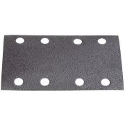 Лист шлиф универс URAGAN Оптимал для мягких пород дерева 8 отв по линии, на липучке, для ПШМ, P120, 80х133 мм, 10 шт