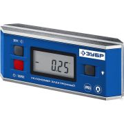 Уровень-уклономер электронный, IP65, Магнитный, Диапазон 0-90°, Точность ±0,05°, 3 кнопки, HOLD, МИНИ