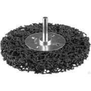 Щетка дисковая для дрели, нейлоновая проволока с абразивным покрытием, с ЗУБР Профессионал