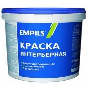 Краска ВД д/стен и потолка (интерьерная) белая 25 кг Эмпилс