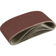 Лента шлифовальная ЗУБР 75х457 мм, P180 СТАНДАРТ, для ЛШМ, 5 шт