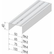 Профиль направляющий ПН-4 75x40x3000 мм
