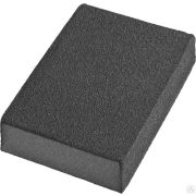 Губка шлифовальные DEXX четырехсторонняя, средняя жесткость, Р180, 100х68х26 мм