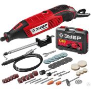 Гравер электрический ЗУБР ЗГ-160 КН41 220В 160 Вт 32 мм 15000-35000 об/мин 41 предмет кейс