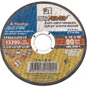 Круг шлифовальный абразивный по металлу ЛУГА 150х6х22,2мм Лужский Абразивный Завод