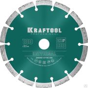 Диск алмазный отрезной UNIVERSAL 180 мм сегментный по железобетону, высокопрочному бетону, KRAFTOOL