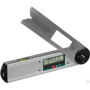 Угломер электронный 250 мм Диапазон 0-225° Точность ±0,05° Функция HOLD Фиксация угла Выбор позиции нуля KRAFTOOL DAM-27