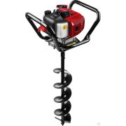 Мотобур бензобур со шнеком, d=60-200 мм, 52 см3, 1 оператор, ЗУБР