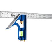 Комбинированный многофункциональный угольник Серия Профессионал ЗУБР 300 мм
