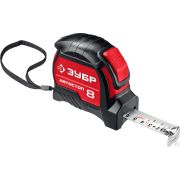 Рулетка с автостопом ЗУБР Автостоп 8 м х 25 мм