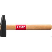 Молоток слесарный с деревянной рукояткой ЗУБР 600 г