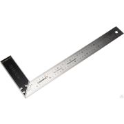 Угольник STAYER PROFI столярный, гравированная шкала, нержавеющее полотно 37 мм, 400 мм