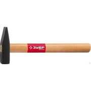Молоток слесарный с деревянной рукояткой ЗУБР 400 г