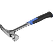 Молоток-гвоздодёр цельнокованый столярный ЗУБР ТИТАН 580 г