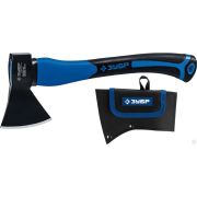 Кованый топор ЗУБР Фибергласс Плюс, 600/900 г, с чехлом, 380 мм