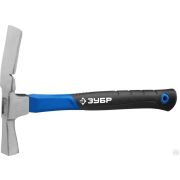 Молоток каменщика с фиберглассовой рукояткой, ЗУБР МК-Ф 600 г