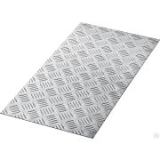 Лист рифленый алюминиевый ЗУБР Квинтет 300х600 х1,5 мм