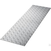 Лист рифленый алюминиевый ЗУБР Квинтет 300х1200 х1,5 мм