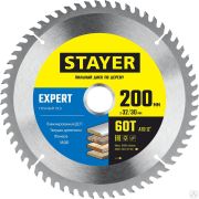 Диск пильный по дереву STAYER EXPERT 200 x 32/30 мм 60Т, точный рез