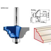 Фреза кромочная калевочная №4 ЗУБР 42,8x19 мм, радиус 63 мм