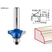 Кромочная калевочная фреза ЗУБР Профессионал №1, 254x105 мм, радиус 63 мм