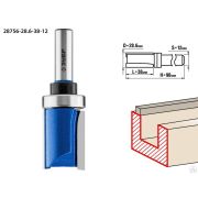 Фреза пазовая прямая с верхним подшипником ЗУБР 28,6x38 мм, хвостовик 12 мм