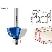 Фреза кромочная калевочная №7 ЗУБР 31,8x17 мм, радиус 8 мм