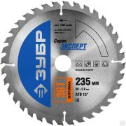 Диск пильный по дереву ЗУБР Оптима 235 x 30 мм 36Т