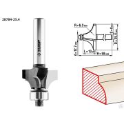 Фреза кромочная калевочная №1 ЗУБР 254x13 мм, радиус 63 мм