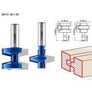 Набор фрез пазо-шиповых ЗУБР 381x28,6 мм, хвостовик 12 мм