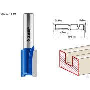 Фреза пазовая прямая ЗУБР 14x19 мм, хвостовик 8 мм
