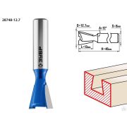 Фреза пазовая фасонная Ласточкин Хвост ЗУБР 127x13 мм, угол 12°