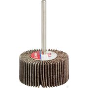 Круг шлифовальный лепестковый, на шпильке d 32 ЗУБР d 30x15 мм, P100