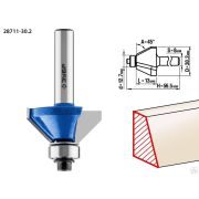 Фреза кромочная калевочная фасочная №9 ЗУБР 30,2x13 мм