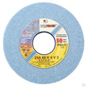 Круг заточной абразивный Луга, электрокорунд белый, зерно 60, 125х20, посадка 32 мм