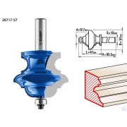 Фреза кромочная фигурная №6 многопрофильная ЗУБР 57x47,6 мм, хвостовик 12 мм