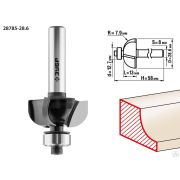 Фреза кромочная калевочная №2 ЗУБР 28,6x13 мм, радиус 79 мм
