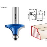 Фреза кромочная калевочная №1 ЗУБР 381x17 мм, радиус 127 мм