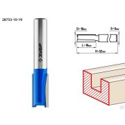 Фреза пазовая прямая ЗУБР 10x19 мм, хвостовик 8 мм